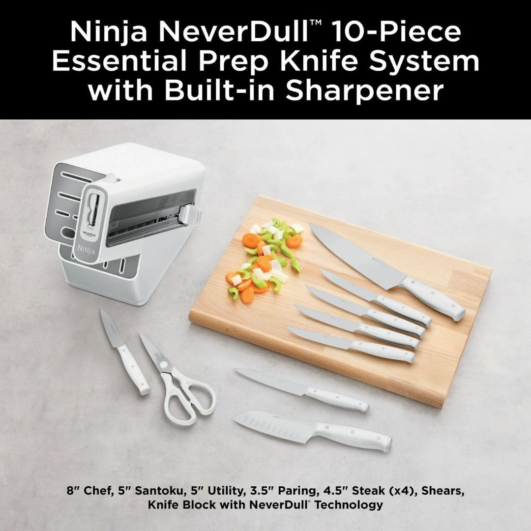 EverDull Pro™ — Always-sharp blades with zero maintenance.