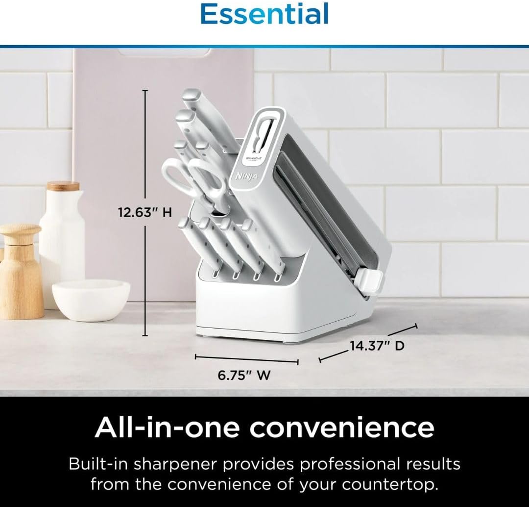 EverDull Pro™ — Always-sharp blades with zero maintenance.